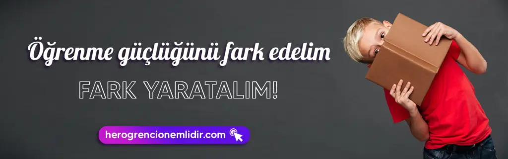 Öğrenme güçlüğünü fark edelim, fark yaratalım: Kitabın arkasından bakan erkek çocuk